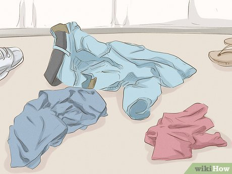 Step 4 Remove a few articles of clothing.