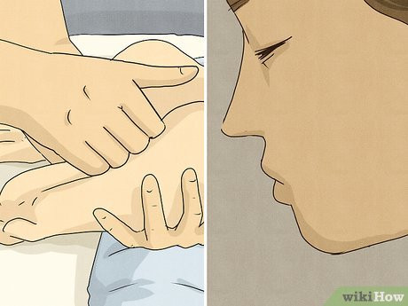 If his feet are clean, consider stimulating those nerve endings.