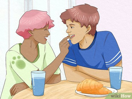 Invite your partner to spend the night, or ask if you can spend the night yourself.