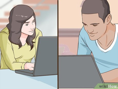 Step 5 Communicate with him when you’re not together.