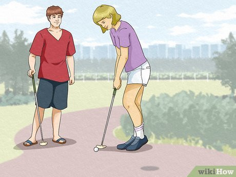 Enjoy a little friendly competition by visiting a mini-golf course.