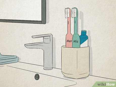 Step 5 Notice what items you keep at each other's homes.