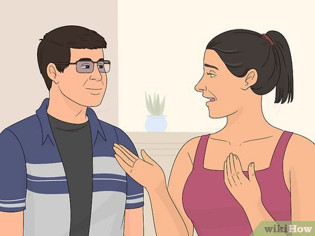 Talk it through with your boyfriend to clear the air.