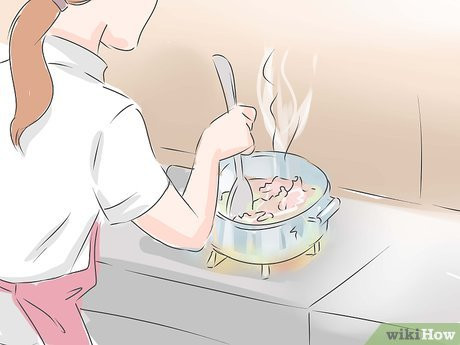 Step 3 Cook him a great meal.