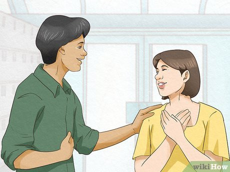 Compliments can win anybody over, especially people with large egos.