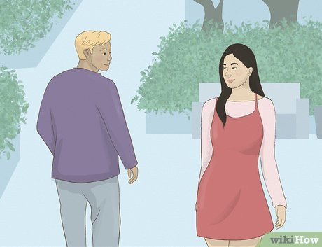 Making eye contact...