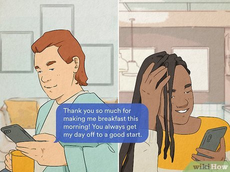 Mention what you're grateful for.