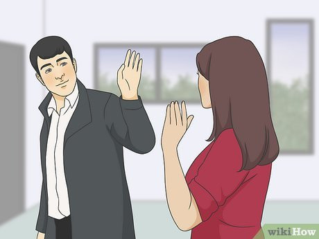 Step 6 Create more space between the two of you.