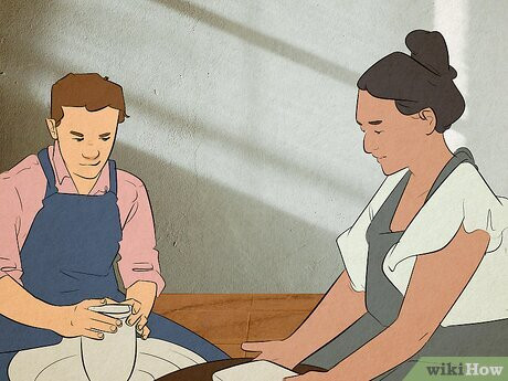 Step 5 Take classes older women might attend, like yoga, cooking, or pottery.