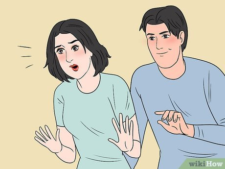 Step 3 Pinch your girlfriend to get her heated.